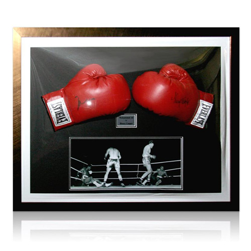 Muhammad Ali & Henry Cooper Signed Boxing Gloves Muhammad Ali & Henry Cooper Signed Boxing Gloves