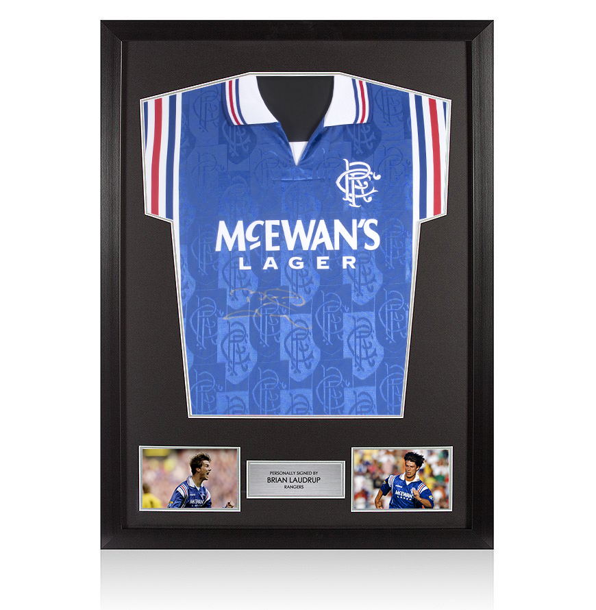 Rangers 9 In A Row Signed Shirt Deals 
