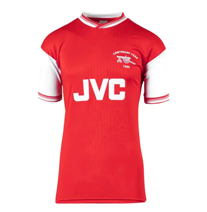 Dennis Bergkamp Signed Arsenal Shirt - Retro, Number 10 - Genuine