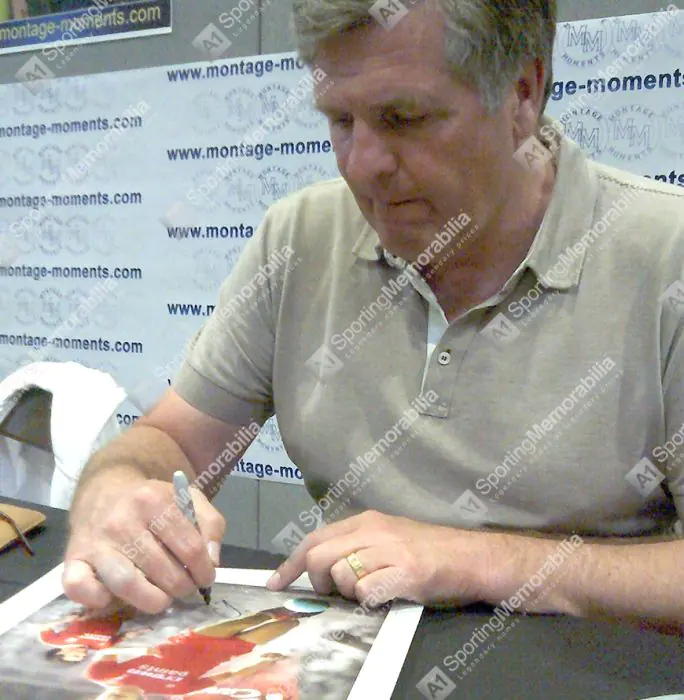 Jan Molby Signed Photo - Liverpool Legend Montage - Genuine Signed