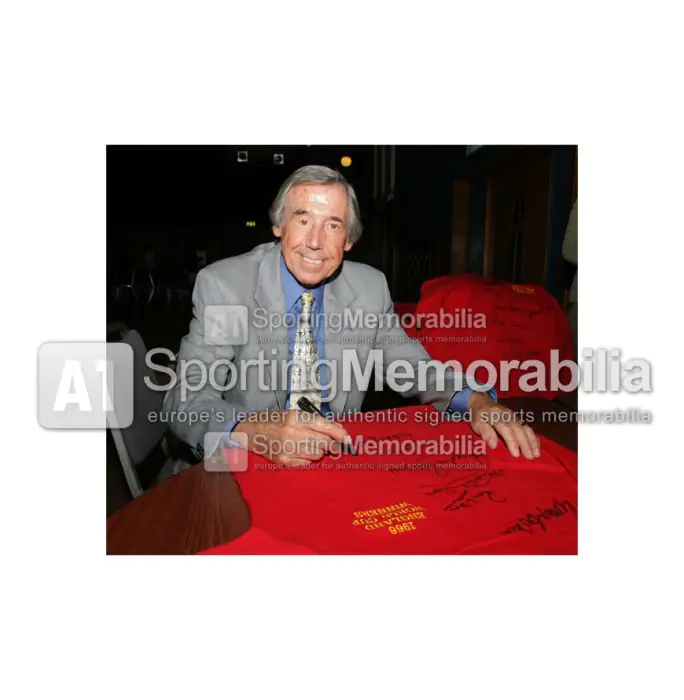 Foto Con Autografo Stampato Di Bobby Moore – Poster A3 Incorniciato, Regalo Per Appassionati Di Calcio