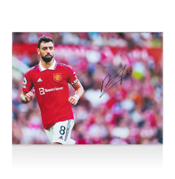 Cornice per maglietta autografata dalla squadra del Manchester United