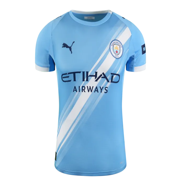Sergio Aguero Signed Manchester City Shirt: Home, 2025-26