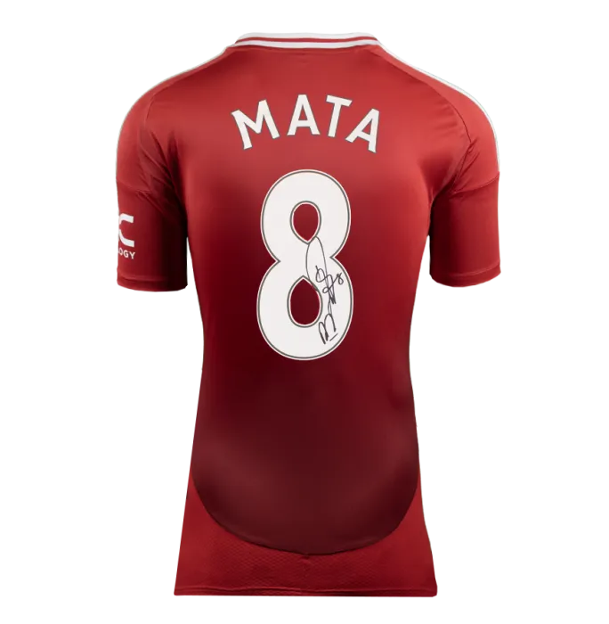 Juan Mata Signed Man United Shirt | A1 Memorabilia - Genuine