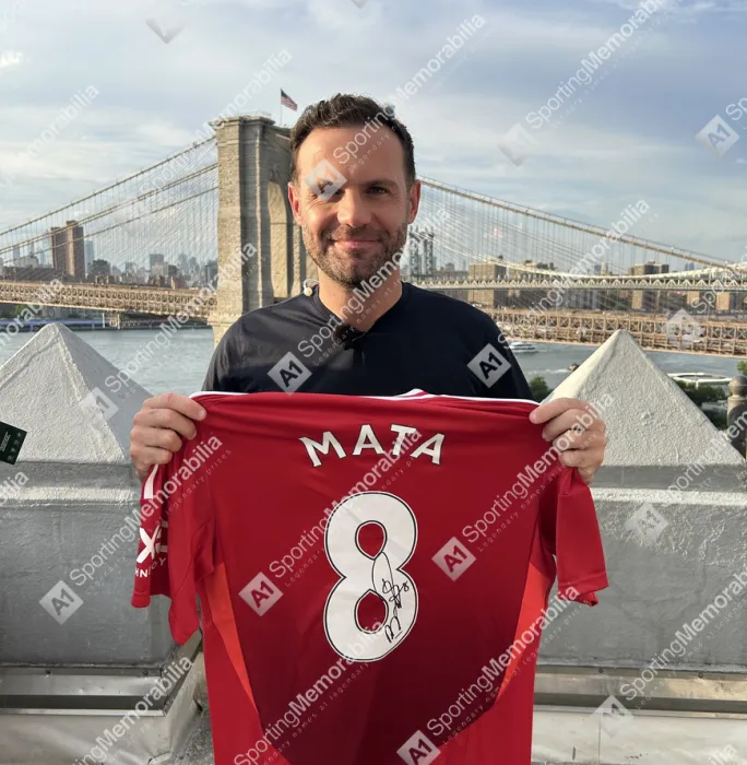 Juan Mata Signed Man United Shirt | A1 Memorabilia - Genuine