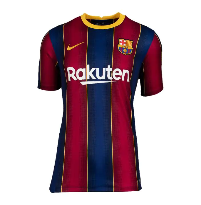 Lionel Messi Official FC Barcelona Signed Shirt - 2020-2021 Number