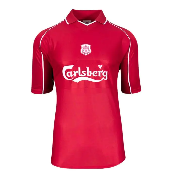 Michael Owen Signed Liverpool Shirt - 2000-2001, Number 10