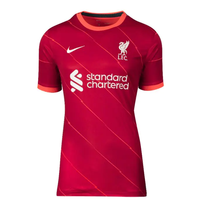 赤*島様 21-22 リヴァプール　 ジョタ Diogo Jota Signed Liverpool Shirt - 2021-2022 , Number 20