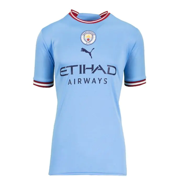 Jack Grealish Signed Manchester City Shirt - 2022-23, Number 10