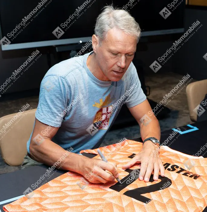 Marco Van Basten Signed Netherlands Shirt - 1988, Number 12