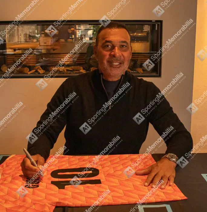 Ruud Gullit Signed Netherlands Shirt - 1988, Home, Number 10