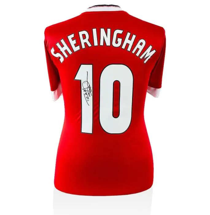 Photo Autographe Signée Teddy Sheringham Angleterre - Avec Certificat D'authenticité, UK