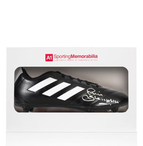 Phil Thompson Signed Football Boot - Adidas - Gift Box