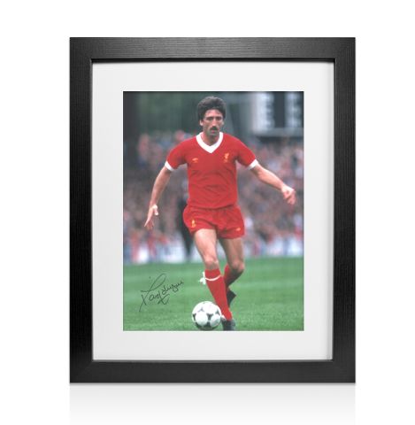 Framed David Johnson Signed Liverpool Photo - Liverpool Legend