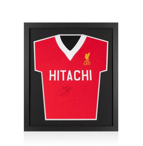 Framed Joey Jones Signed Liverpool Shirt - 1978 - Compact