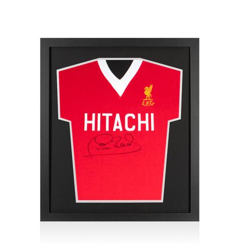 Framed Phil Neal Signed Liverpool Shirt - 1978 - Compact
