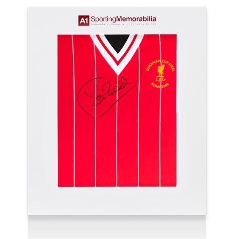 Phil Neal Signed Liverpool Shirt - 1984 - Gift Box