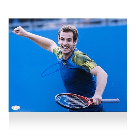 WAREHOUSE SECONDS Andy Murray Signed Photo: The Celebration - Grade A