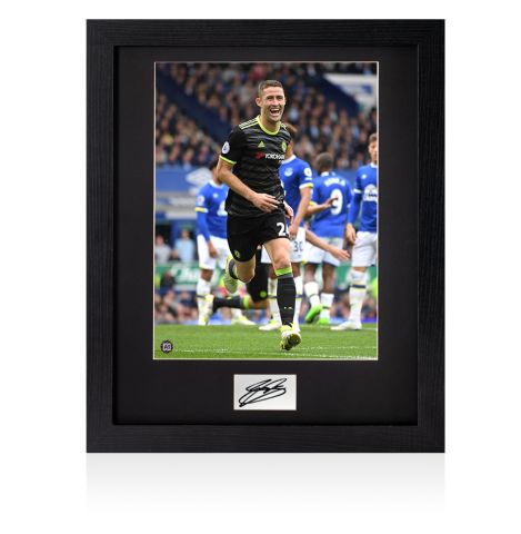 Framed Gary Cahill Signed Card - Chelsea