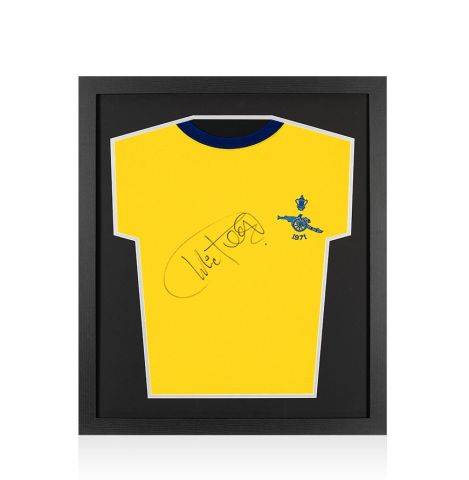 Charlie George Signed 1971 Arsenal Shirt - Compact