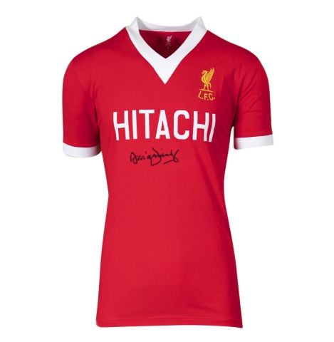David Fairclough Signed Liverpool Shirt - 1978