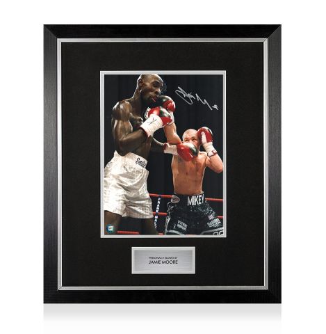 Premium Framed Jamie Moore Signed Photo - Punch