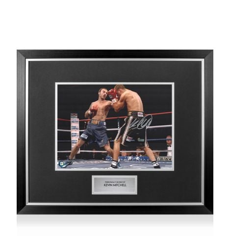 Premium Framed Kevin Mitchell Signed Photo - vs John Murray