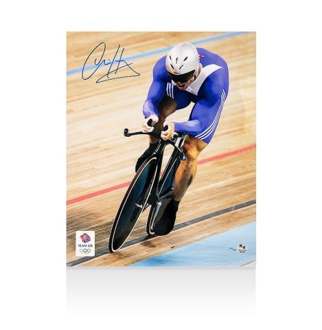 Sir Chris Hoy Time Trial Team GB Print Limited Edition /200