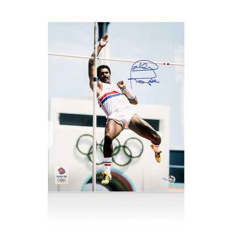 Daley Thompson Team GB Pole Vault Print Limited Edition /200