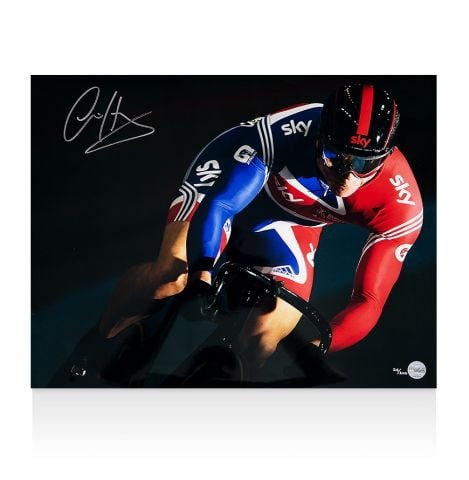 Sir Chris Hoy Sky Rider Print Limited Edition /200