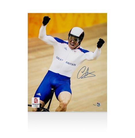 Sir Chris Hoy Beijing 2008 Victory Print Limited Edition /200