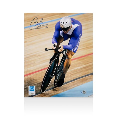 Sir Chris Hoy Athens 2004 Time Trial Print Limited Edition /200