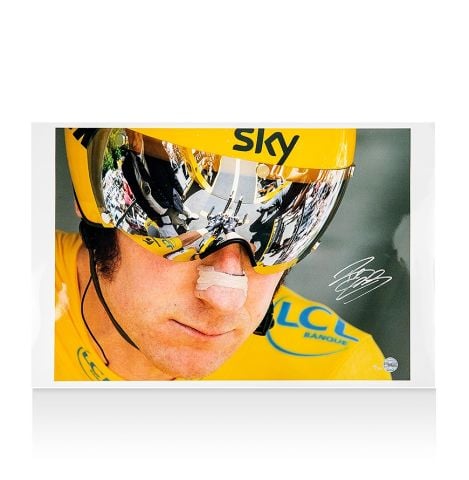 Bradley Wiggins T.D.F Extreme Focus Print Limited Edition /200