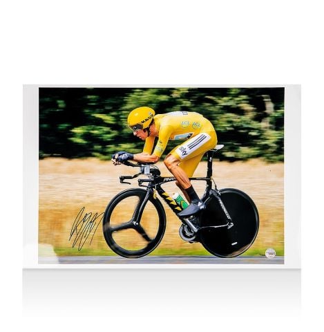 Bradley Wiggins T.D.F Time Trial Print Limited Edition /200