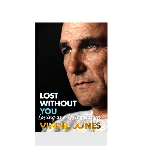 Vinnie Jones Signed Book: Lost Without You