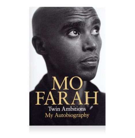 Mo Farah Signed Book: Twin Ambitions - My Autobiography Book