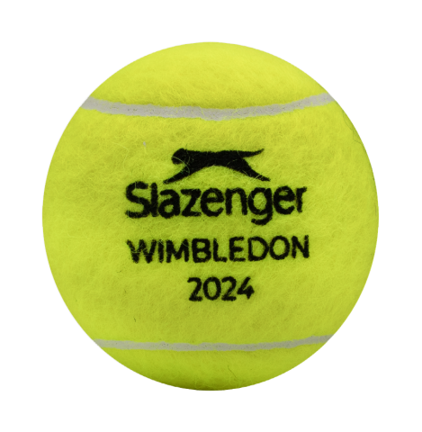Carlos Alcaraz Signed Wimbledon 2024 Tennis Ball