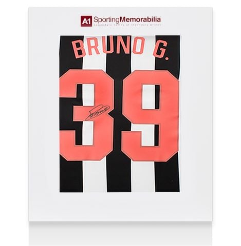 Bruno Guimaraes Signed Newcastle United Shirt: Home, 2023-24 - Gift Box