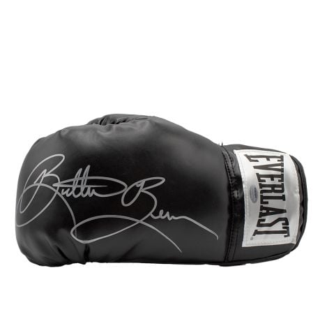 Eric Esch Signed Boxing Glove: Everlast, Black