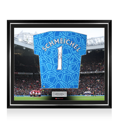 Peter Schmeichel Signed Manchester United Shirt - The Stadium Collection