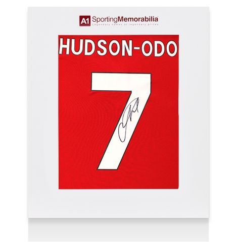 Callum Hudson-Odoi Signed Nottingham Forest Shirt: Home, 2025-26 - Gift Box