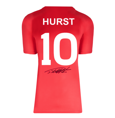 Geoff Hurst Signed England T-Shirt