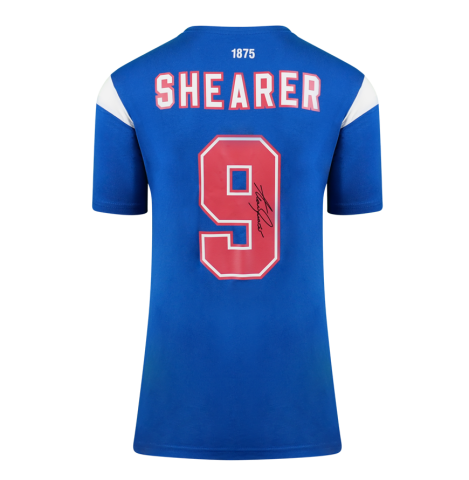 Alan Shearer Signed Blackburn Rovers Shirt: 