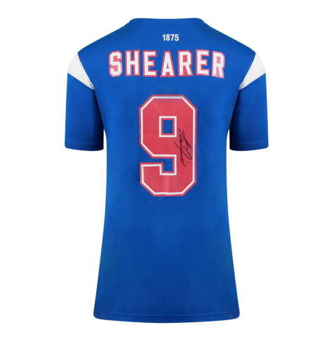 Alan Shearer Signed Blackburn Rovers Shirt: - Gift Box