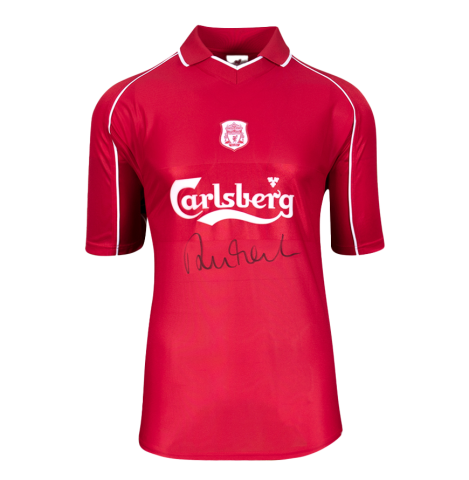 Robbie Fowler Signed Liverpool 2001 Home Shirt