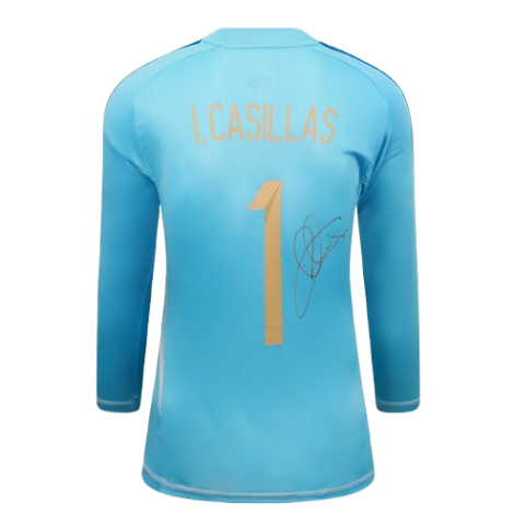 Iker Casillas Signed Spain Goalkeeper Shirt: Home, 2024-25