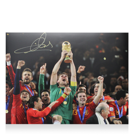Iker Casillas Spain Photo: 2010 World Cup Winner