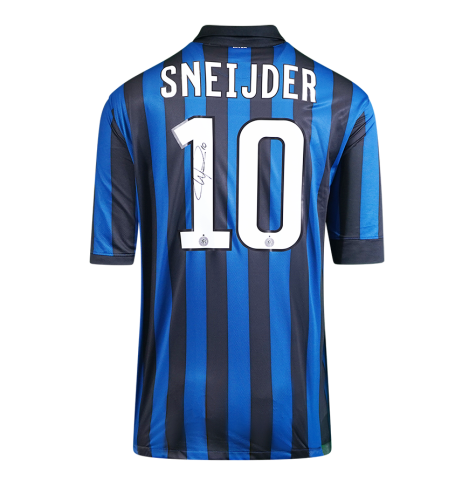 Wesley Sneijder Signed Inter Milan Shirt: , 2011-12