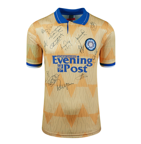 Multi-Signed Signed Leeds United Shirt: Away, 1991-92