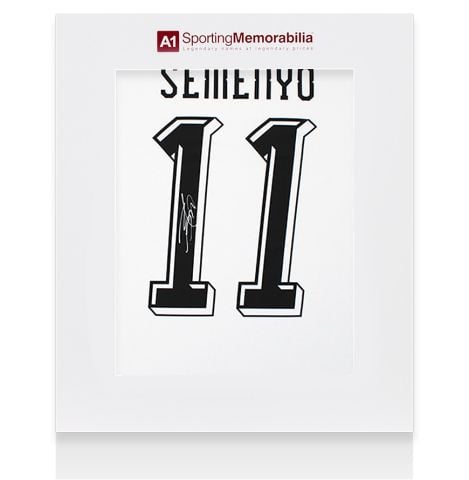 Antoine Semenyo Signed Ghana Shirt: Home, 2025-26 - Gift Box